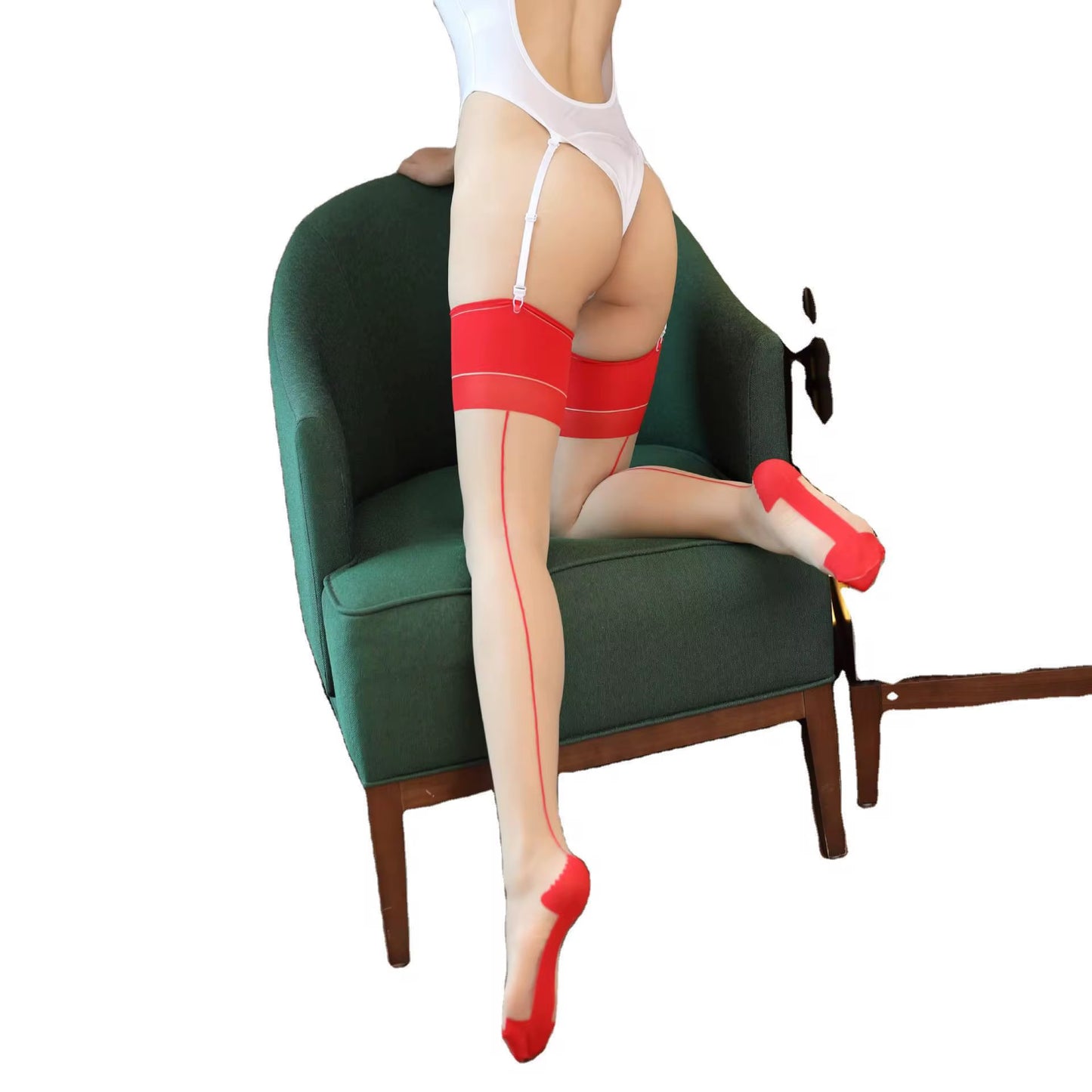 Red affair socks